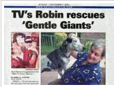 Burt Ward “Robin” from TV’s Batman rescued 15,500 dogs and cats & created Gentle Giants Natural Non GMO Pet Foods to help dogs and cats live longer & healthier