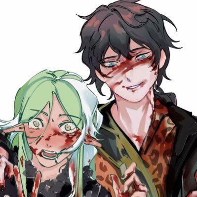 🇨🇳中文/a little English/簡単な日本語/blood❗️/🔞/oc人/G向人/笨人做饭速度追不上换坑的速度