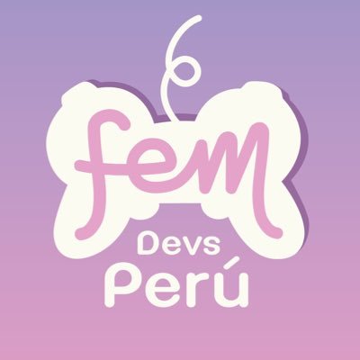 Asociación de Mujeres Desarrolladoras Peruanas We make streams, game jams, workshops and so much more! 💌: femdevs.peru@gmail.com