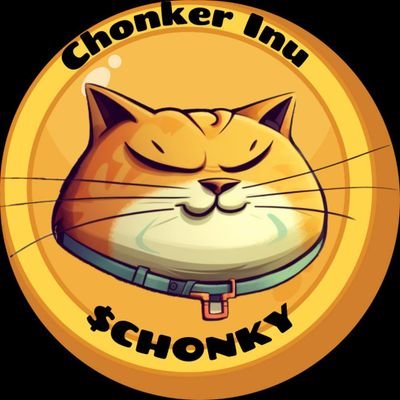 Chonker_inu's profile picture. $CHONKY - meme token, anti-whale, secure, and burning tokens with every transaction.