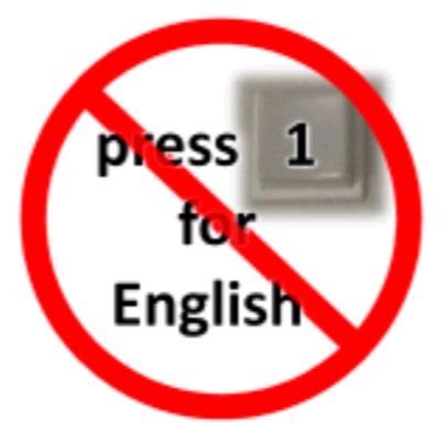 thornesa's profile picture. There's NEVER a reason to force a person in the USA to CHOOSE to interact with a system in English. User Interface designers can offer other languages, sure