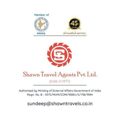 Shawn Travel Agents Pvt. Ltd. A Reputed and Licensed Manpower Consultants By MEA (GOI) since 1977, in operation for over four decades and counting.