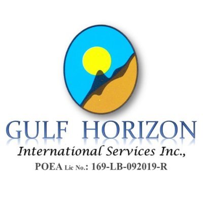 This is an official page of Gulf Horizon International Services Inc.
License No. POEA-169-LB-092019-R, Beware of Illegal Recruiters, Scammers, Human Traffickers