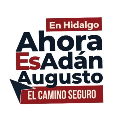 AhoraEsAdanHgo's profile picture. En #Hidalgo estamos seguros que Adán Augusto es la mejor opción para continuar con la transformación de #México.

#AhoraEsAdánAugusto