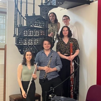 Mult-Award Winning ensemble @rwcmd Resident ensemble of @Norwegianchurch Committed to championing contemporary and experimental music for wind quintet