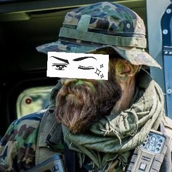 TopZReporting's profile picture. Who won? 
The one with the gun.