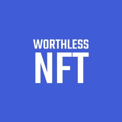 worthlessnft_'s profile picture. Even in worthless things you can find beauty, but also, you can find an adventure! 😎🚀
Mint page: https://t.co/ZcPtRCGC15