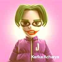 karikaachaarya's profile picture. Statusupdate:currentlyhungry🍔🍟🌭🌮🥗🍪