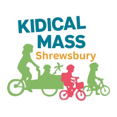 Family friendly bike rides in Shrewsbury to celebrate childrens cycling & inspire positive spaces for active travel.  Bike Ride 10 am Sun 2nd July, The Quarry.