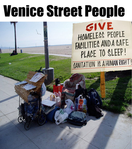 I get upset when some OFW developers and business owners try to sweep away the homeless because they're destroying property values and businesses.