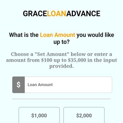 Fast, Easy and Secure 🔥 
The process couldn't be Easier 
Quick and Easy Loan in Minutes Graceloanadvance39@gmail.com
Website : https://t.co/PteLs5PlGP