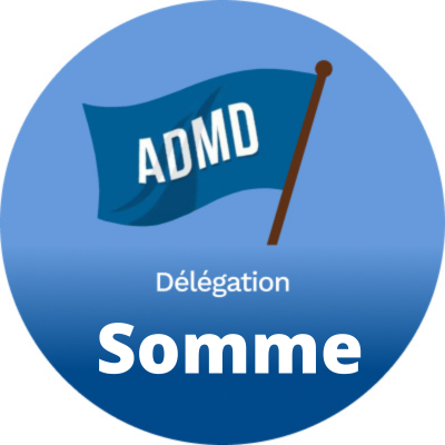 Délégation de l'Association pour le Droit de Mourir dans la Dignité @ADMDFrance de la Somme - Mail : admd80@admd.net