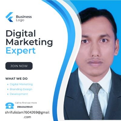 Assalamu Alaikum
Hi
I am Shariful Islam. Your help is very important to me in the digital marketing
space in the big world. You can contact me if you wabt.