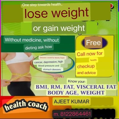 health coach
weight lose.          weight gain