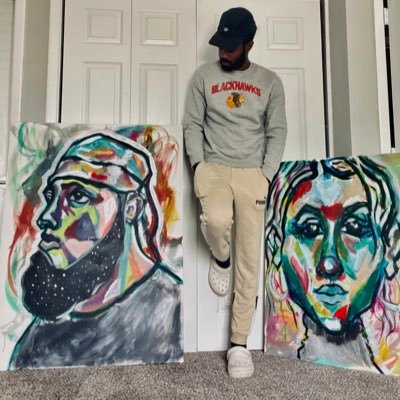 I’m back. Chicago painter now Louisville native. . IG:PaintToven