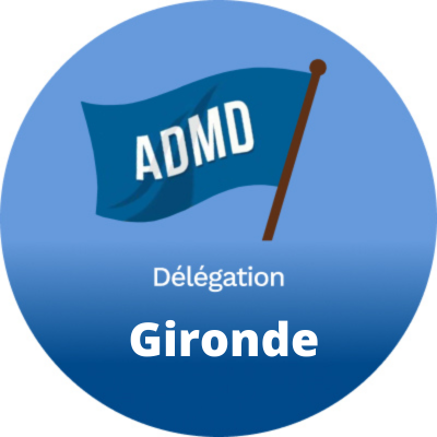 Association pour le Droit de Mourir dans la Dignité @ADMDFrance - Délégation de la Gironde - admd33@admd.net 
#FindeVie