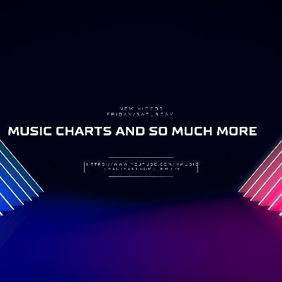 Music Charts And So Much More
and retro charts now on the same channel come and check us out
