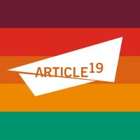 ARTICLE 19(@article19org) 's Twitter Profile Photo