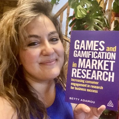 Multi-award-winning entrepreneur 
Author of Games & Gamification in Market Research & VLAMIS book of poems.
Founder: Not Sorry Club and Research Through Gaming