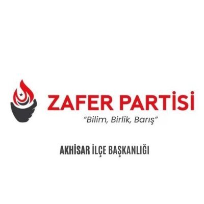 @ZaferPartisi Akhisar Resmi Hesabıdır 🇹🇷 İlçe Başkanlığı: Paşa 13. Sk Konak İş Hanı, 2.kat, Akhisar/Manisa İlçe Başkanı: @AlicanLOPOGLU