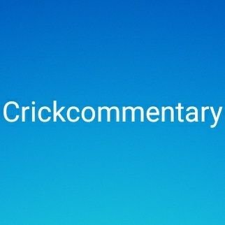 Crickcommentary