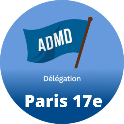 AdmdParis17eme's profile picture. Délégation de l'Association pour le #DroitdeMourirDanslaDignité - @ADMDFRANCE pour le 17ème arrondissement de Paris
