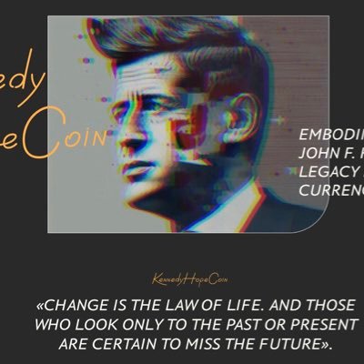 Welcome to Coin, celebrating JFK's legacy and uniting a community around progress. Join us for profit potential as meme-based assets gain popularity in crypto