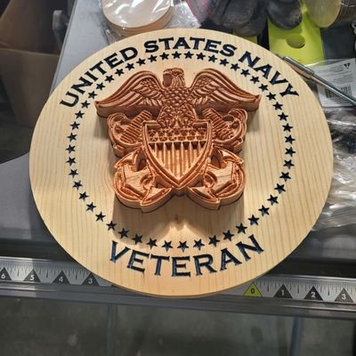 retired, i make things out of wood with a cnc laser and scrollsaw.