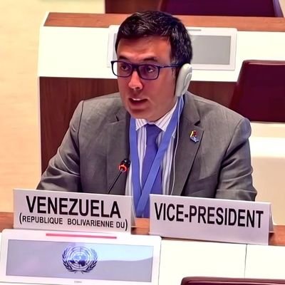 Embajador, Representante Permanente de Venezuela ante OPAQ, CPI y demás Tribunales y Organismos en La Haya.
Diplomático de carrera.
#DiplomaciaBolivarianaDePaz