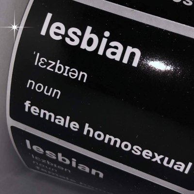 Lesbians🍁believe in biology

Lesbian's are homo-SEX-uals: We are not ❌ queer