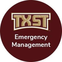 TXST Office of Emergency Management(@TXStateOoEM) 's Twitter Profile Photo