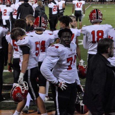 Westerville South High School || Class of ‘24 || 4.0 GPA || OL and DL || 235 lbs