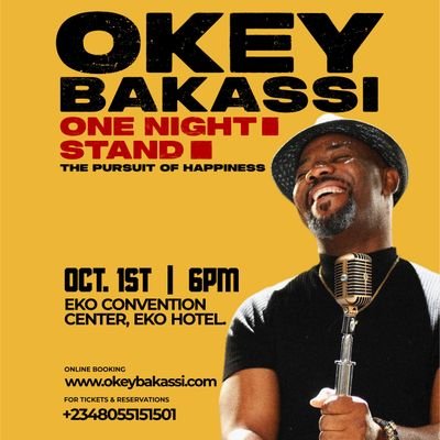 OkeyBakassy's profile picture. Official Okey Bakassi Account: Motivational Comedian and Movie Actor