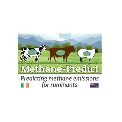 2022 IE – NZ Research Call funded project from  @agriculture_ie and @MPI_NZ focused on developing high throughput predictors for methane output from ruminants!
