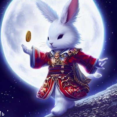A Japanese white rabbit exploring the cutting edge of science.