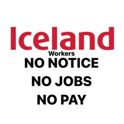 Locked out, No Notice, No Pay, No Jobs #ClerysMark3 #Iceland #IcelandWorkers #Ireland