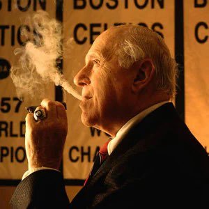 Godfather of the Boston Celtics. Trying to guide the team to banner 18. Then 19. Then.... Pat Riley couldn't light my cigar🔥