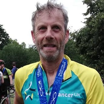 Just an ordinary guy living with cancer wanting to share my journey so I can help others. I love cycling, running, camping and time with my family and friends.