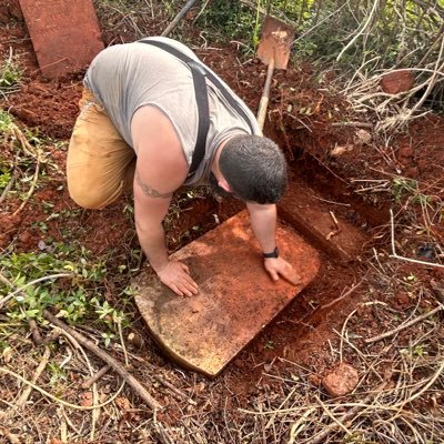 Left corporate tax, to build a farm in rural Bedford County, VA with my hot surgeon wife. We fix cemeteries.