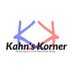 Kahn's Korner (@kahnskorner) Twitter profile photo Kahn's Korner (@kahnskorner) Twitter profile photo