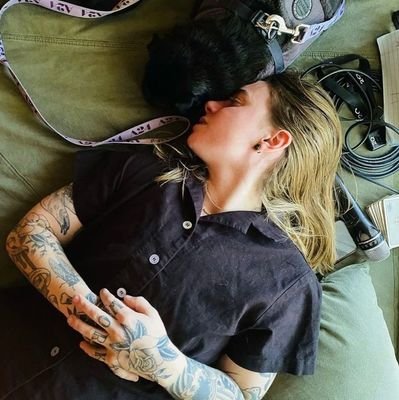 put her canine teeth in the side of my neck!!!! so bite me, on the shoulder!!!!!!!!!!!!!