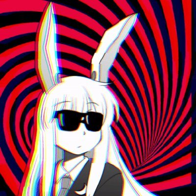 vtuber 🔞- lunar rabbit breakcore & minimal techno enjoyer old 東方 player vrchat meme