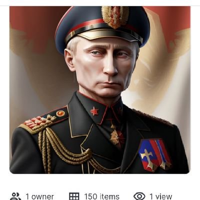 a group of photos NFT
مجموعة NFT
KGB officer Vladimir Putin
https://t.co/Y8dTMT8Ao5