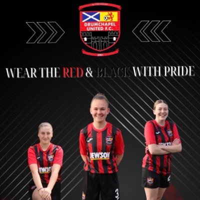 Drumchapel United Women’s official Twitter sharing all our updates of our teams and our girls partnership at our club 🔴⚫️⚽️