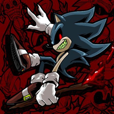 Sonic.exe over HD Sonic (updated sprites) [Friday Night Funkin'] [Mods]