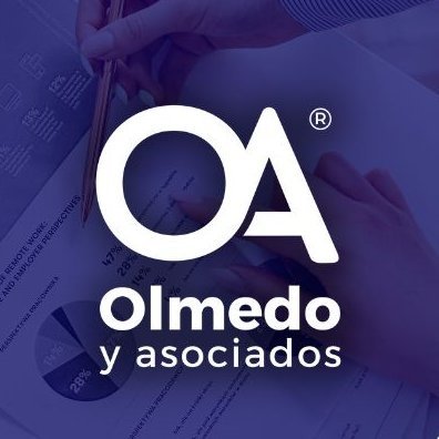 OlmedoAsociados's profile picture. Servicios profesionales de consultoría integral
 -Asesoría Fiscal Contable 
 -Asesoría Legal 
 -Gestión de trámites; Pensiones, jubilaciones, IMSS e INFONAVIT