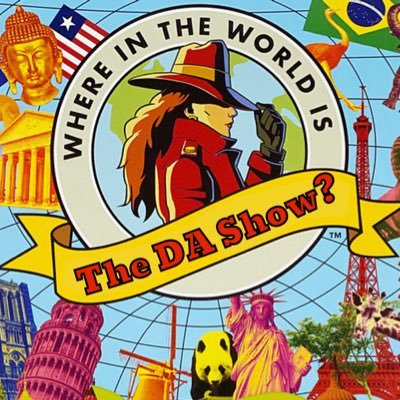 A daily tracker connecting the sites across the country and the world heard in DA’s show open! Was your city mentioned today? Where in the World is the DA Show?