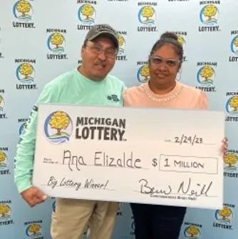 Ana Elizalde, 51, matched the five white balls in the Feb 6. and now a $1 million Powerball winner.I'm helping the society with credit card debt and medical bil