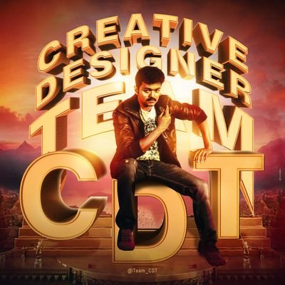 The Official Page For Thalapathy @actorvijay Designs
#CreativeDesignersTeam #TVK #CDT #OTFC
