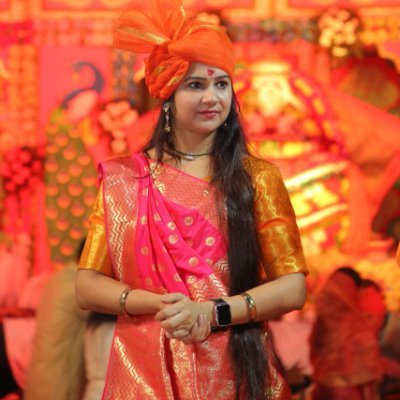 It is Official Twitter Handler of Anjali Dwivedi is a Hindu religious preacher and International Bhajan Singer